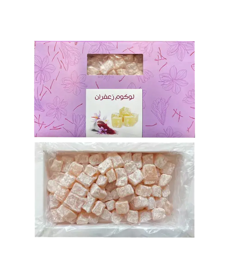 سفارش اینترنتی لوکوم زعفران ۴۵۰ گرمی بیز